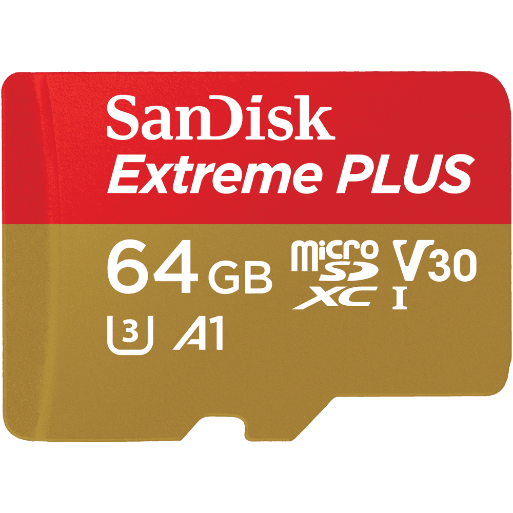 novel sponsor Operation possible SanDisk Extreme 64GB MicroSD U3 UHS-1 Card - Plaza Cameras