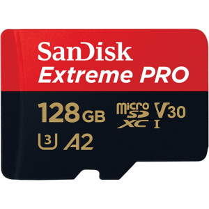 Sandisk Extreme Pro Micro 128gb SD card - Plaza Cameras