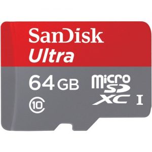 Sandisk 64GB Ultra UHS-I MicroSDXC Card - Plaza Cameras