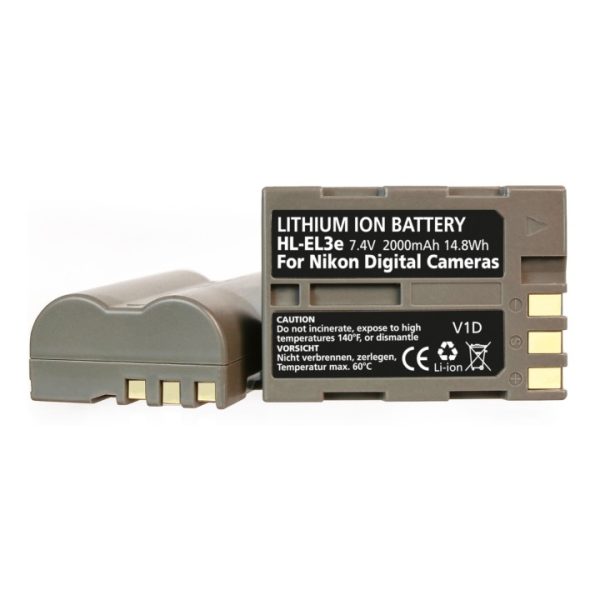 HAHNEL EN-EL3E Rechargeable Battery for Nikon - Plaza Cameras