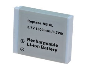 Hahnel NB-6L Rechargeable Battery for Canon - Plaza Cameras
