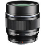 Olympus ED 75mm f/1.8 Lens - Black - Plaza Cameras