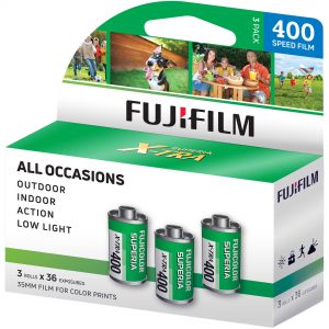 Fujifilm X-TRA 400 iso 36 exposure 3 pack - Plaza Cameras