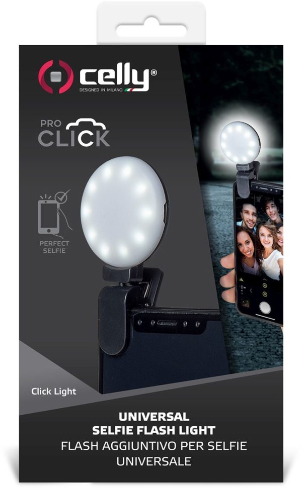 Celly Click Light Pro Universal Selfie Light - Plaza Cameras