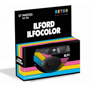 ILFORD ILFOCOLOR RETRO Disposable Camera - Plaza Cameras
