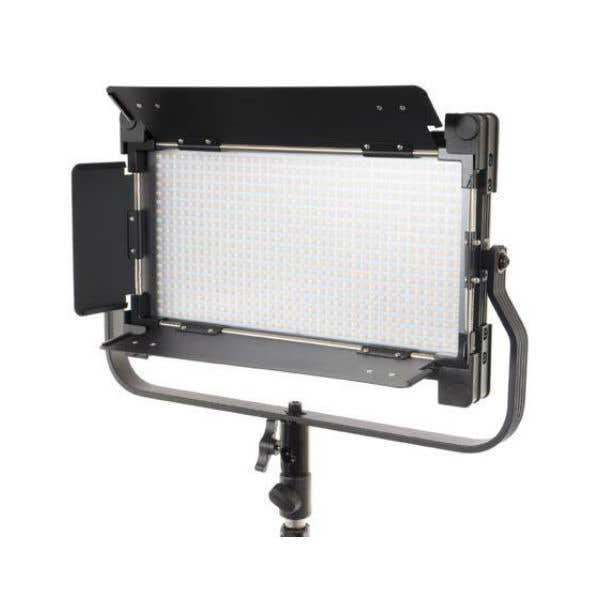 Glanz LED650AS Studio Video Led Light with LST806 Stand - Plaza Cameras