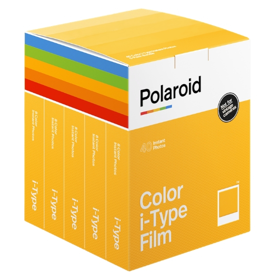 Polaroid Color Film i-Type (5 pack , 40 shots) - Plaza Cameras