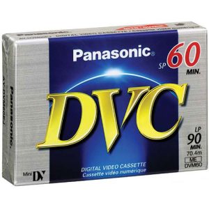 Panasonic AY-DVM60EJ Mini DV Cassette (60 Minutes) - Plaza Cameras