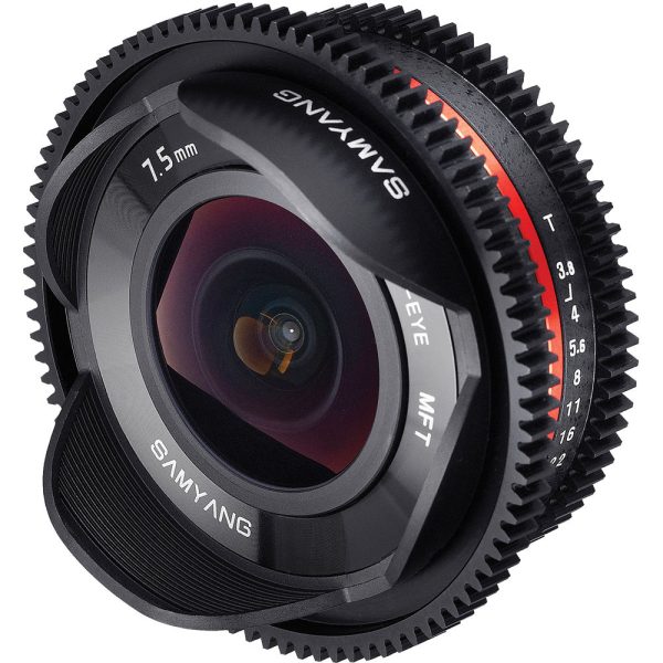 Samyang 7.5mm T3.8 Cine Lens for Micro Four Thirds - Plaza Cameras