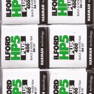 10 pack Ilford HP5 Plus 400 Black & White ( 36 Exp )