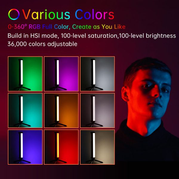 LituFoto RGB Video Light R6 LED Tube - Plaza Cameras