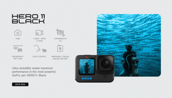 GoPro Hero11 Black - Plaza Camera