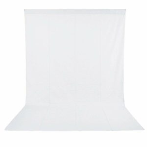 STAROID DYED MUSLIN CLOTH BACKGROUND - PLAIN WHITE - Plaza cameras