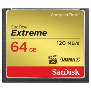 SanDisk 64GB Extreme Compact Flash Card - Plaza Cameras