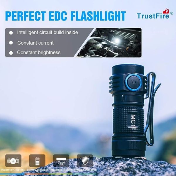 TrustFire Led Torch Rechargeable USB MC1