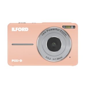 ILFORD PIXI-D Point & Shoot Digital Camera (Pink) - Plaza Cameras