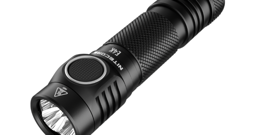 Nitecore E4k Torch FlashLight - Plaza Cameras