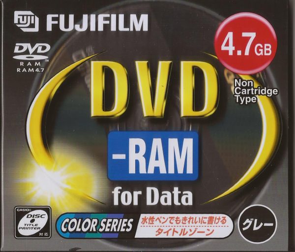 Fujifilm DVD -RAM for Data 4.7GB - Plaza Cameras
