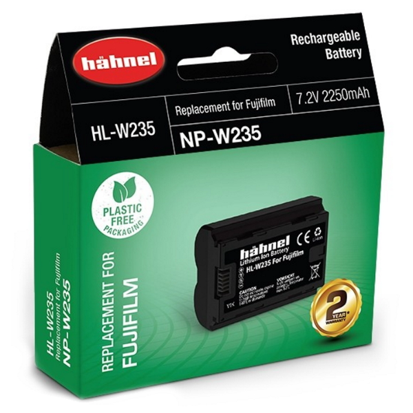 Hahnel NP-W235 Battery for Fuji Cameras - Plaza Cameras