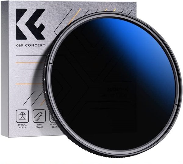 K&F Concept Variable ND Filter ND2-400 HMC - Plaza Cameras