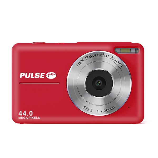 PULSE Compact Camera - Red - Plaza Cameras