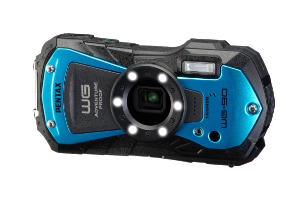 Pentax WG-90 Blue - Plaza Cameras