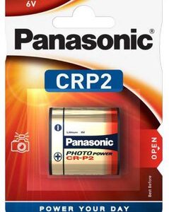 Panasonic CR-P2 Lithium Battery - Plaza Cameras