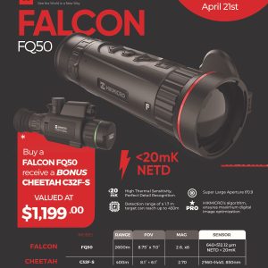 HIKMICRO Falcon FQ50 Thermal Monocular & Free Cheetah C32F-S