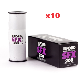 Ilford SFX 200 120mm film 10 Buy - Plaza Cameras