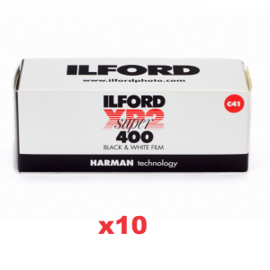 Ilford XP2 Super 400 120 Film 10 Buy - Plaza Cameras