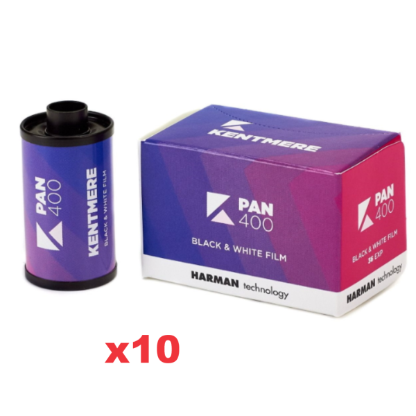 Kentmere 400 35mm film 10 Buy - Plaza Cameras