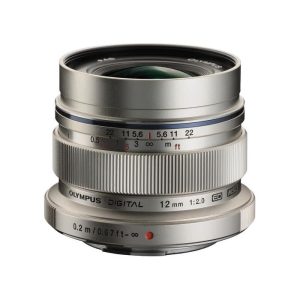 Olympus 12mm F2 Silver Lens - Plaza Cameras