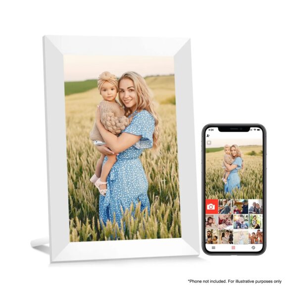 Firefly 10.1inch Wifi Photo Frame White - Plaza Cameras