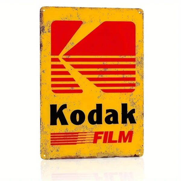 Kodak Film Tin Sign - Plaza Cameras