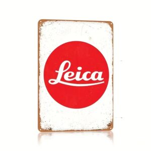 Leica Tin Sign - Plaza Cameras