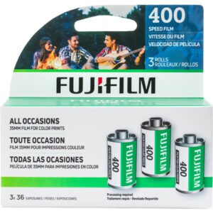 Fujifilm 400 35mm 36exp 3 pack - Plaza Cameras