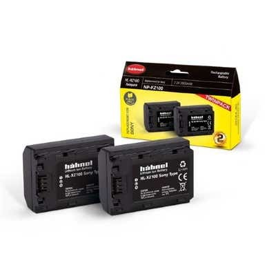 Hahnel NPFZ100 Replacement Battery Twin Pack - Plaza Cameras