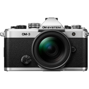 OM SYSTEM OM-3 Mirrorless Camera with 12-45mm f4 Lens Kit - Plaza Cameras