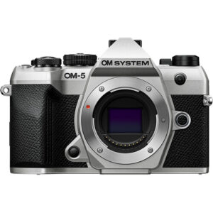OM SYSTEM OM-5 Mark II Mirrorless Camera (Silver) - Plaza Cameras