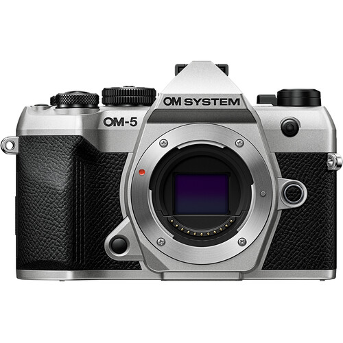 OM SYSTEM OM-5 Mark II Mirrorless Camera (Silver) - Plaza Cameras
