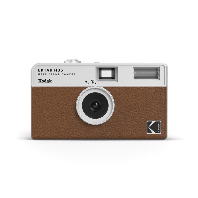 Kodak Ektar H35 Half Frame 35mm Camera Brown - Plaza Cameras