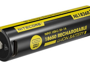 Nitecore NL1836R USB-C Rechargeable Li-ion Battery - Plaza Cameras