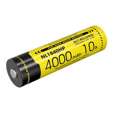 Nitecore NL1840HP Li-ion High Performance Battery - Plaza Cameras