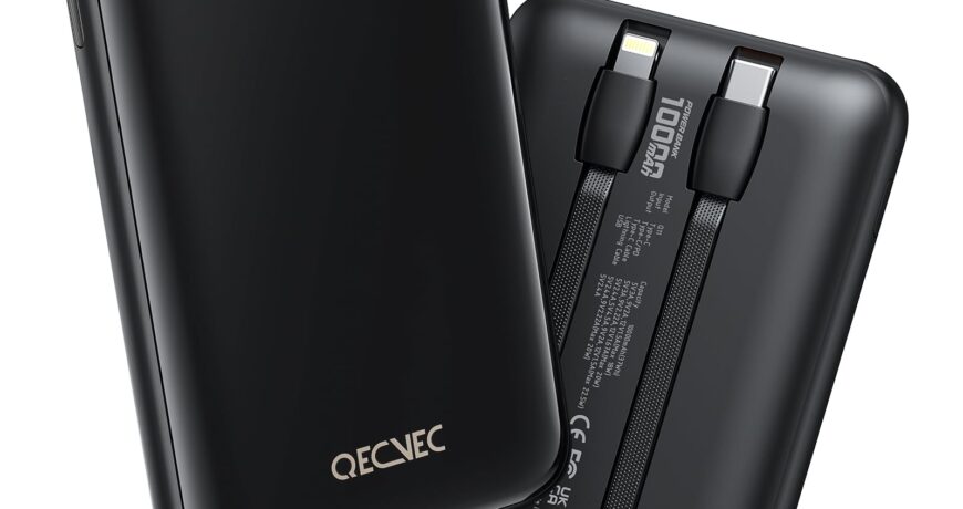 Qecvec 10000mAh Mini Power Bank - Plaza Cameras