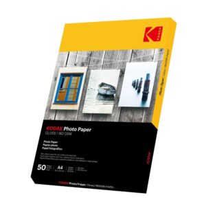 Kodak 180GSM Gloss Photo Paper A4 - Plaza Cameras