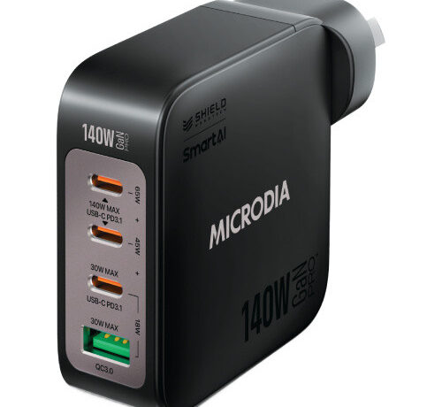 MICRODIA SMARTCube Nano 140w GaN USB-C Charger - Plaza Cameras
